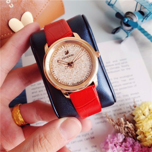 

2019 new Swarovski Quartz Big Bang woman hot man date brand cheap High quality diving master men women watch sports Men's women's Watches dz