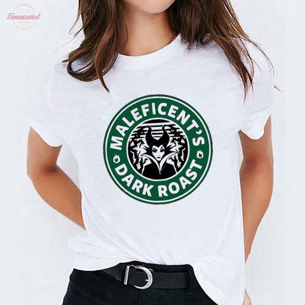 

women lady villain bad girl have more fun maleficent halloween v neck womens t shirt tees print graphic female t shirt t, White