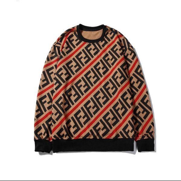 

Новая модель мужская роскошь Дизайнер Круглый воротник Толстовки Классический Д