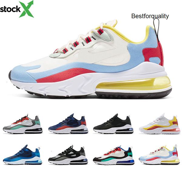 

новое поступление мужчины реагируют кроссовки высшего качества тройной черный оптический bauhaus мужские тренеры спортивные кроссовки бег тр