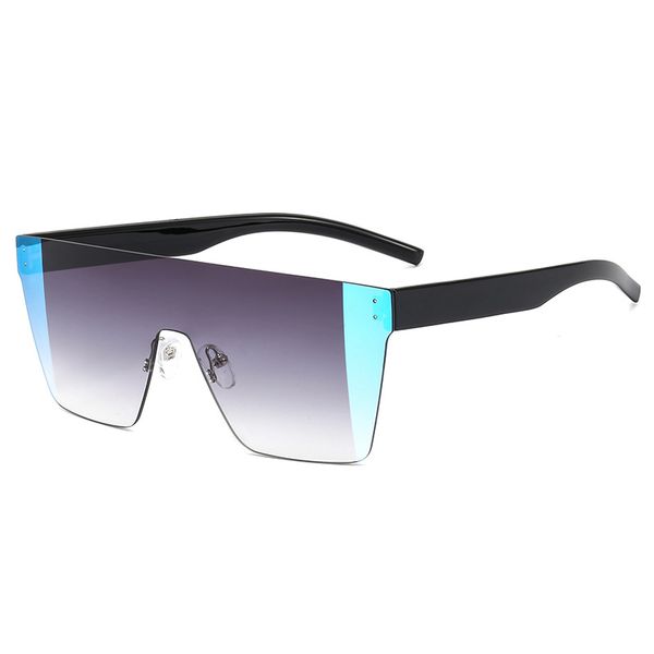 

2020 new designer men women fashion sunglassses assorted colors rimless sunglass block glare eyewear, White;black