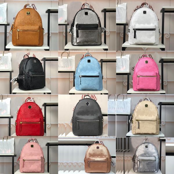 

2020 designer box mcm backpack luxury fashion mini backpacks handbags luxury travel bag women bags designer girls backpack
