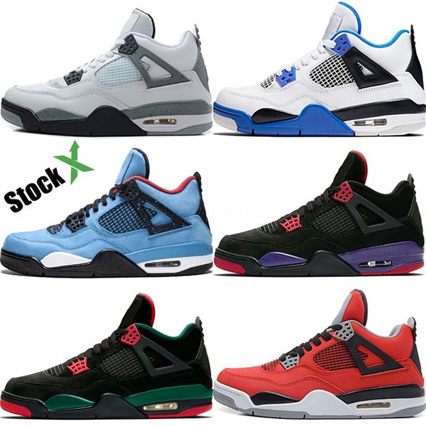 

дешевые 4s баскетбол обувь pure white деньги синий денима джинсы j4 рейсы jumpman iv кроссовки теннис # 457