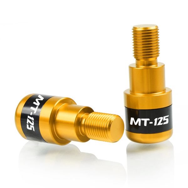 

colors motorcycle accessories motor handle bar grips ends cnc aluminum motorbike hand bar ends for yamaha mt-125 mt125