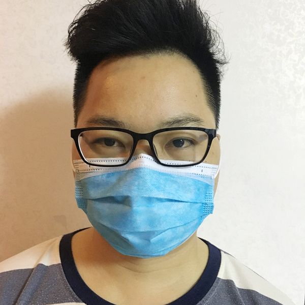 

3 ply disposable face mask non-woven melt-blown fabric masks and 5 ply kn95 masks ing