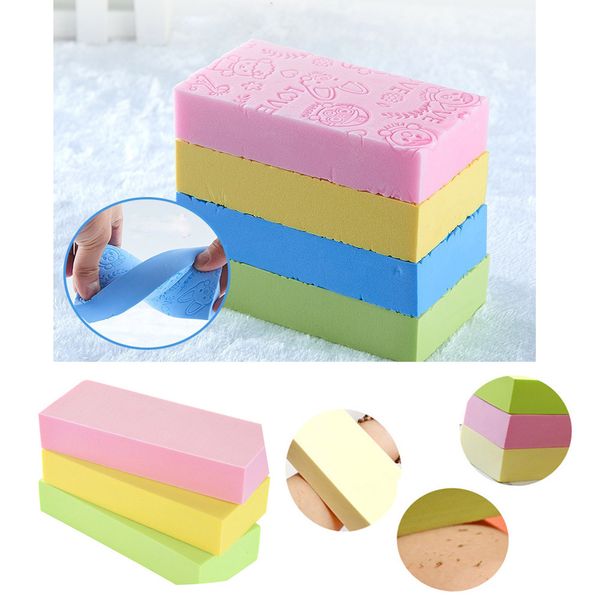 

1pc baby soft body cleaning bath spa sponge scrubber kids cute bath sponge cleaning shower scrub bath ball