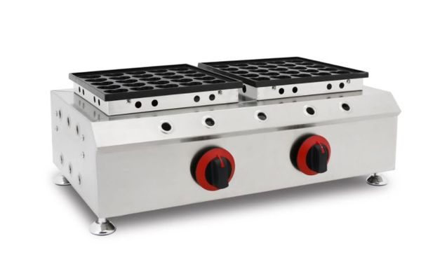

commercial gas dorayaki machine double plate cake maker machine non-stick muffin machine snack maker cafe cake house