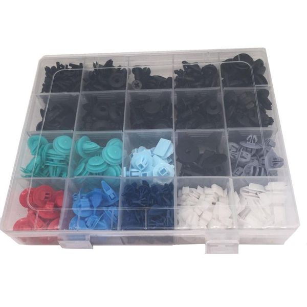 

435pcs car plastic fasteners with box set for crown corolla reiz prado highlander land cruiser prius camry levin yaris l