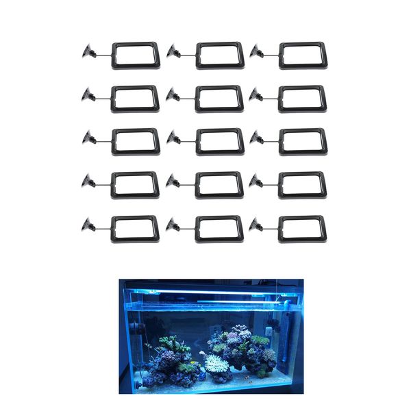 

15pcs useful fish tank feeding square safe fish feeding