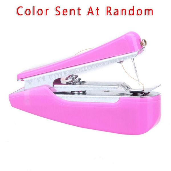 

portable sewing machine clothes fabric pocket mending 11x4.5x7cm useful, Black