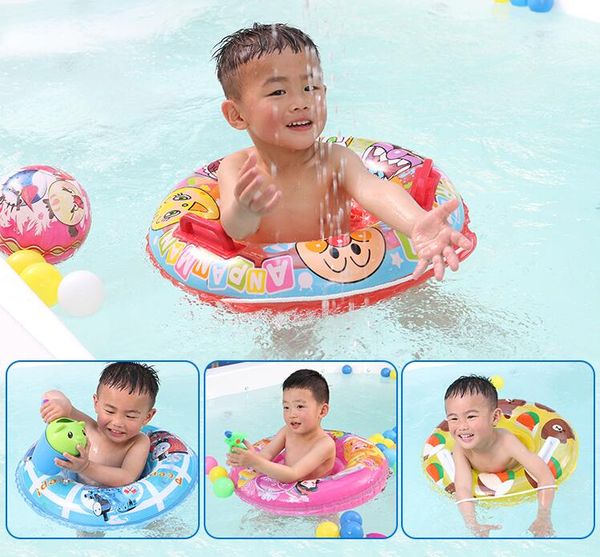 

swimming pool and accessories baby child boy girl seat floating circle swimming pool inflatable strawberry seat float