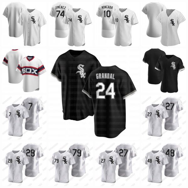 

yasmani grandal 2020 jose abreu eloy jimenez yoan moncada tim anderson matt davidson yolmer sanchez avisail garcia frazier jersey, Blue;black