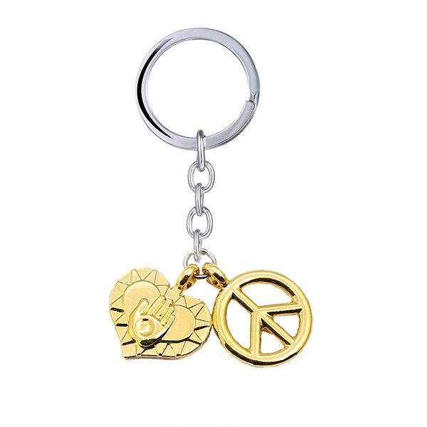 

anime jojos bizarre adventure keychain metal kujo jotaro hats buckle key chain ring women bag pendant jewelry llaveros hombre, Silver