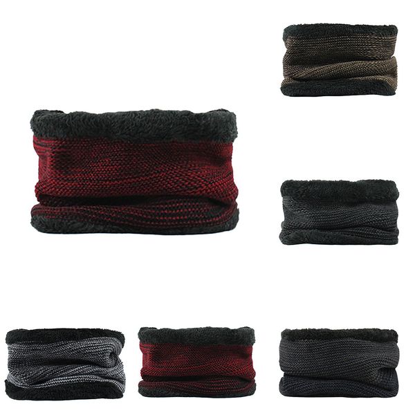 

2019 fashion warm knitted scarf for ladies winter print warm convertible infinity sand storm spinning scarf loop scarves, Blue;gray