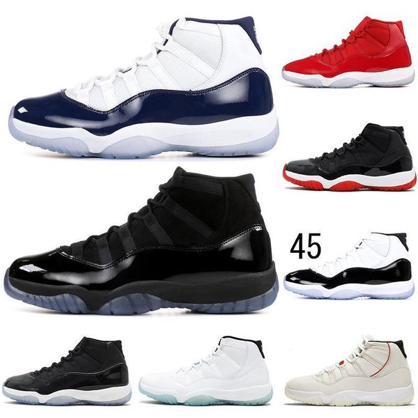 

11 concord 45 мужчин женские 11s высокого качества баскетбол обувь платина оттенок jam gym red win 96 xi мода дизайнерские кроссовки спортив