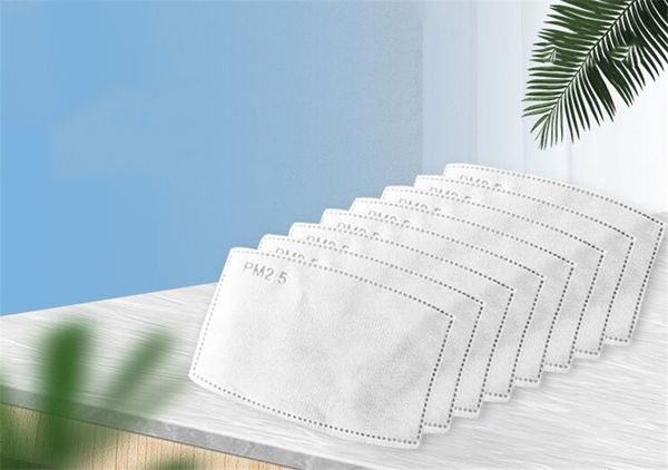 

dhl shipin filter pad stock k pm2.5 5 ply mask for adults anti dust pads qad4us