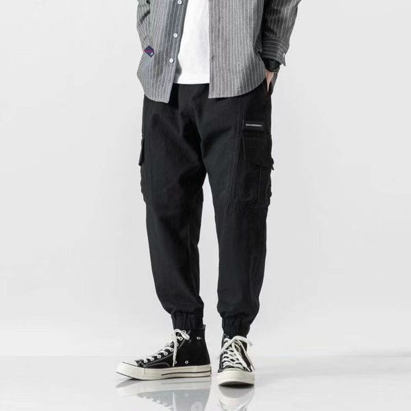 

MarchWind Brand Designer Male Vintage Streetwear Hip Hop Cargo Pants Men Multi-pocket Loose Casual Harem Trouser Joggers Sweatpants