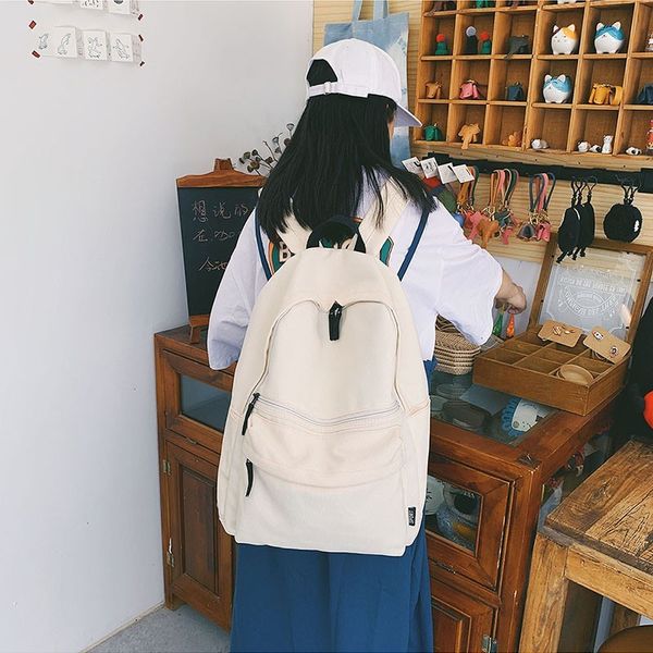 

цвет ранцы для чистой девочек-подростков детей водонепроницаемого детей студента рюкзак нейлон подросток плечо мешок ребенок schoolbag