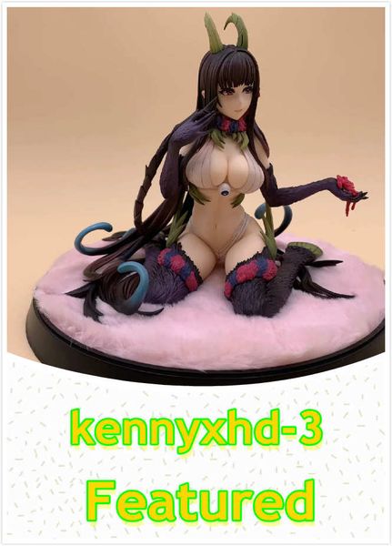 

аниме игрушка вращается черная коза тиба дьявол сестра сидит позиционируется модель