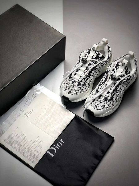 

2019 brand de igner men neaker b24 cannage oblique blanche hoe men ca ual hoe trainer with box