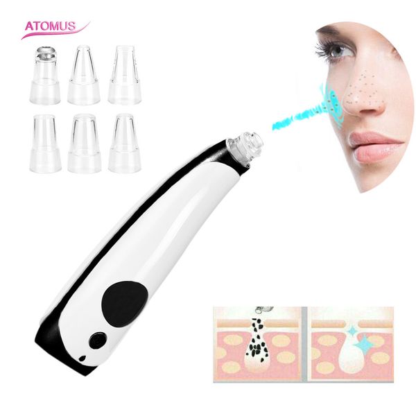 

1set new blackhead remover skin care pore vacuum acne pimple removal suction tool facial diamond dermabrasion machine face clean