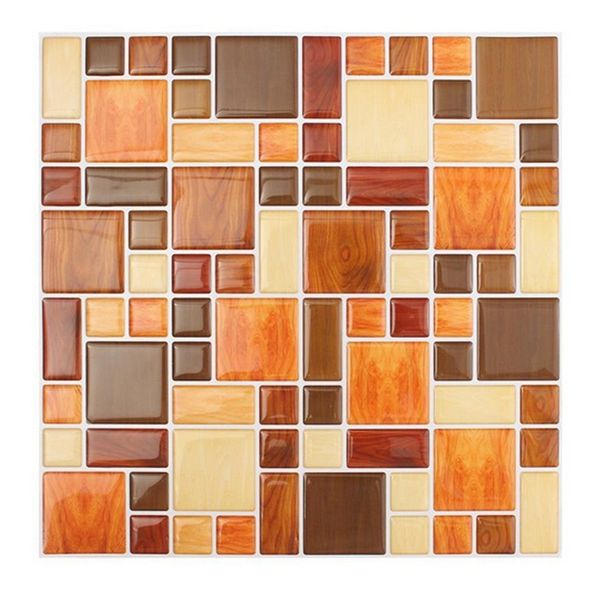 

waterproof self adhesive brick 3d wall sticker backsplash wallpaper for bathroom kitchen