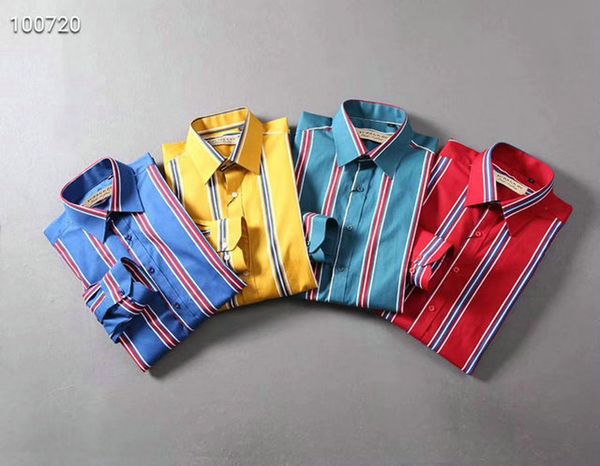 

bbr burb brand mens designer short sleeve shirts firmate dress shirts fashion casual luxury shirt plaid shirt homme button up 0029