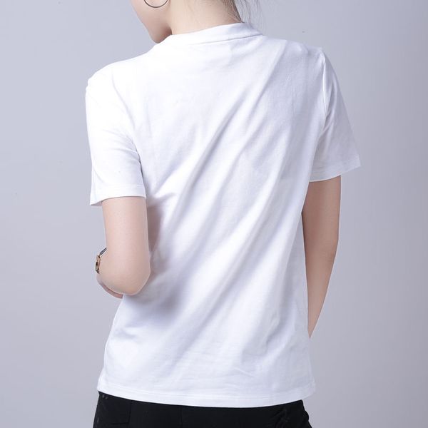 

women designer t shirts mens womens folower print t shirt clothing brand short sleeve luxury high quality, White