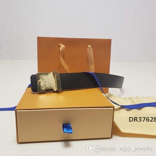 

belts belts for man women belt width 3.8cm 12 styles highly quality with boxdr37628, Black;brown