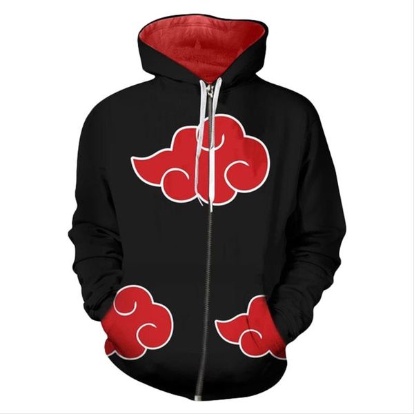 

учиха итачи косплей толстовка толстовка куртки для взрослых мужчин hoodie куртки пальто streetwear, Black
