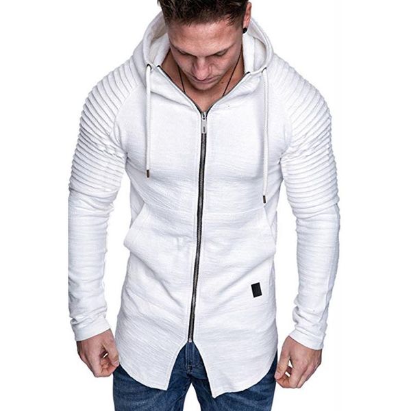 

spring mens designer jackets autumn mens hooeded casual solid zipper coats