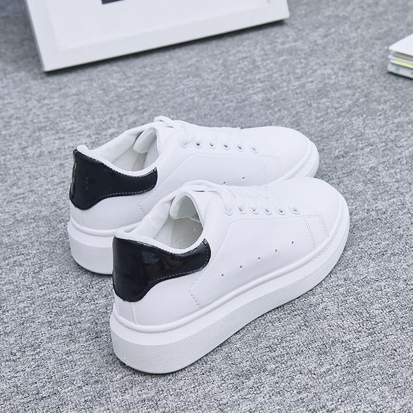 

women shoes white sneakers for women vulcanize shoes spring autumn krasovki women casual shoes basket trainers tenis feminino y200108, Black