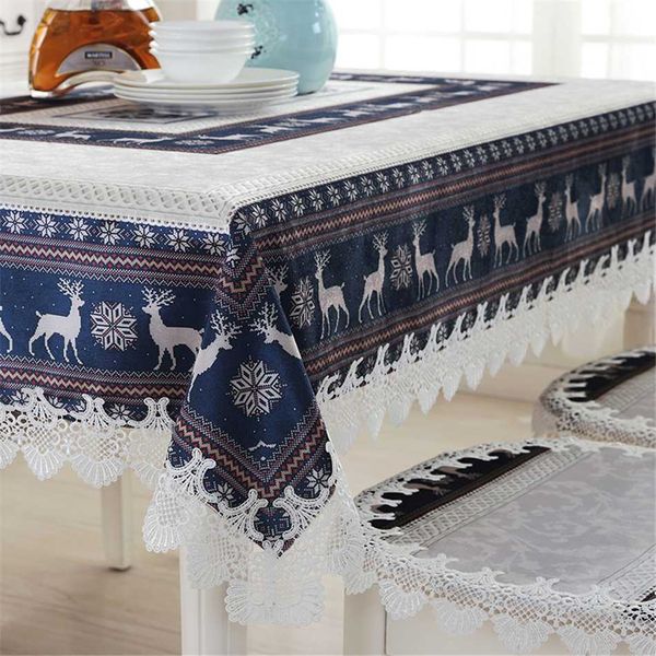 

embroidered european style tablecloth scandinavian tablecloths coffee table cloth christmas cartoon tablecloths chair cover home decoration