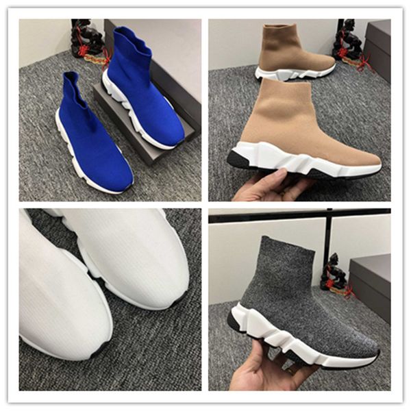 

2020 classic socks shoe upper elastic flying woven double composite gold silk high elastic knitted mesh cotton pumped vacuum outsole5, Black