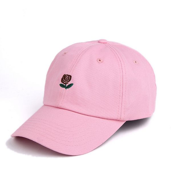 

5 colors 2018 cotton women outdoor sport hat running jogging visor cap baseball volleyball caps rose embroidered, Black;white