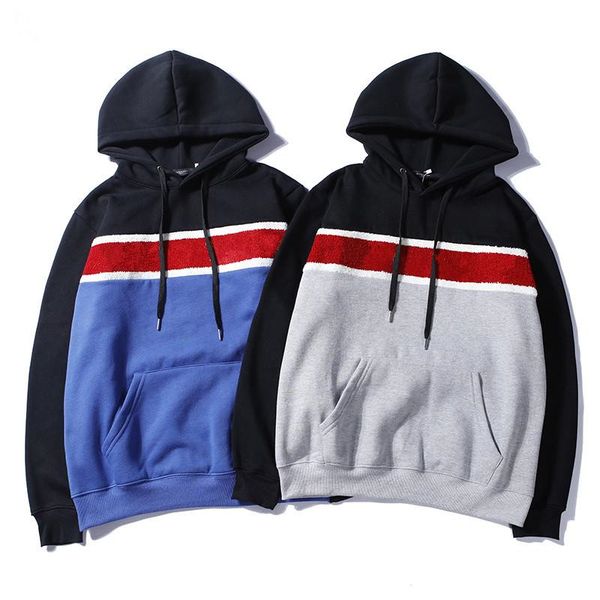 

mens женщин конструктора толстовка с капюшоном g письмо печати streetwear winter luxury style с 2-х цветов пуловер толстовки азиатский разме, Black