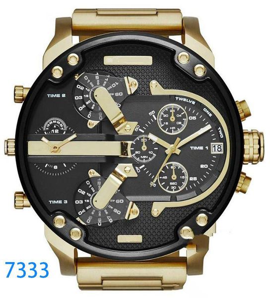 

men's watch stainless steel strap small dial decorative men's large dial automatic date display quartz dz watch dz7331 dz7312 dz7315 dz7333