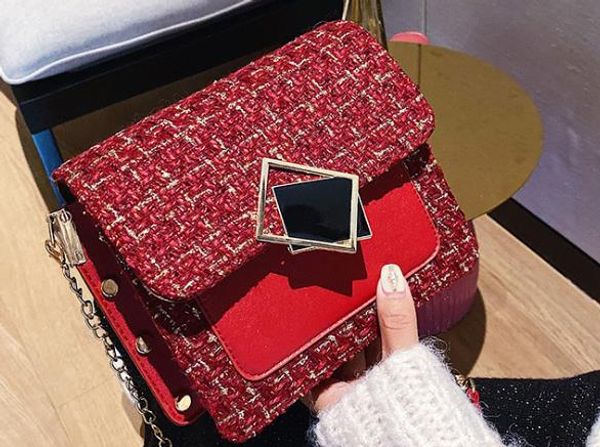 

Designer Handbags 2020 Summer New Version of The Shoulder Small Square Bag Fashion Luxury Chain Women's Diagonal Handbag