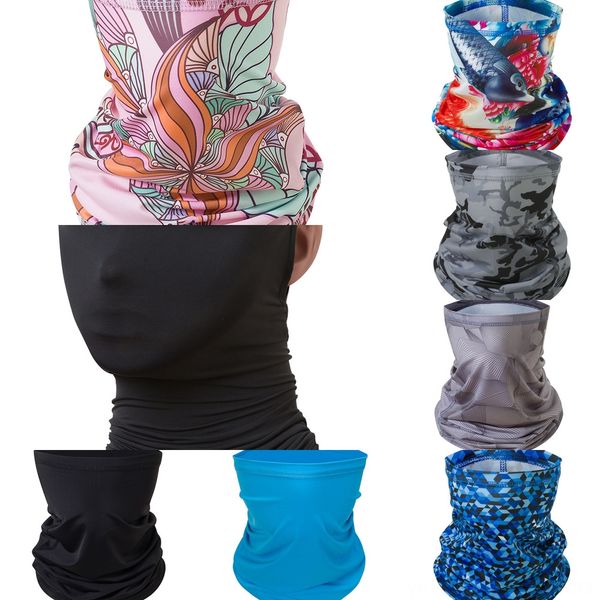 

bmuhj cycling bandana ski scarf wrap windproof dust outdoor sports face boys bike neck cover scarf for women men mask girls, Black