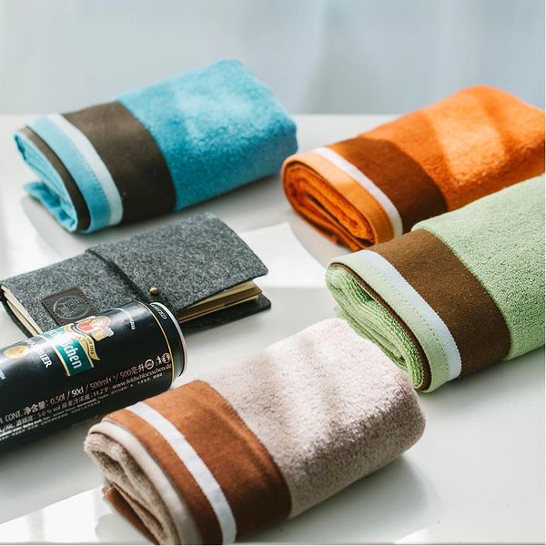 

1pcs towel face jacquard plain large towel soft face jacquard embroidered towels pure cotton soft bathroom accessories
