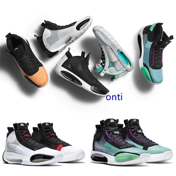 

2020 new jumpman xxxiv 34 eclipse blue void green white black red mens basketball shoes for 34s men's sports sneakers shoes