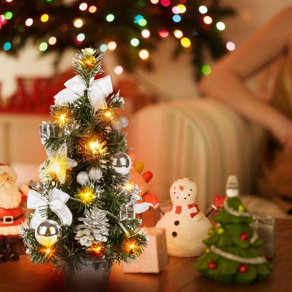 

40cm lighting christmas tree ornament festival party home table festive decoration