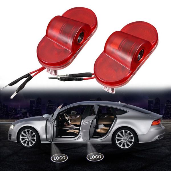 

2pcs car welcome light for seat logo led door light laser projector lights signal lamp for seat ibiz