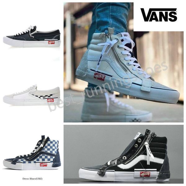 

Van old kool lip on cap lx men women kateboard hoe k8 hi port zipper kate women trainer canva de igner neaker 36 44