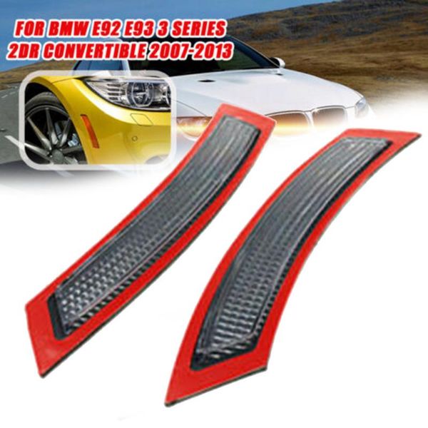 

car bumper reflector for e92 e93 3 series 2007-2013 front side marker lamp exterior replacement