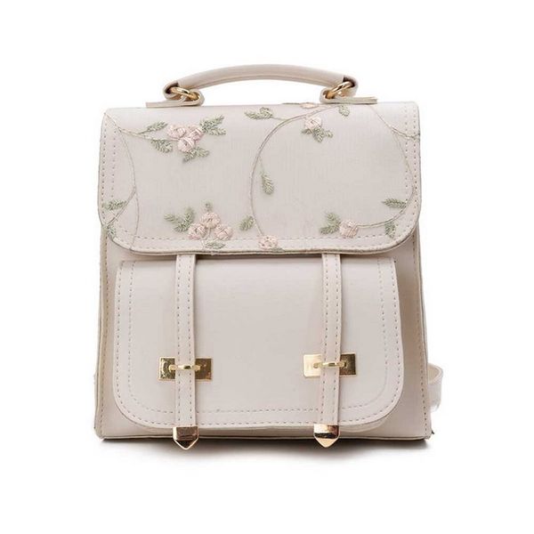 

backpacks women's female korean version fashion nylon ring decoration shoulder bookbags satchel trave dropship