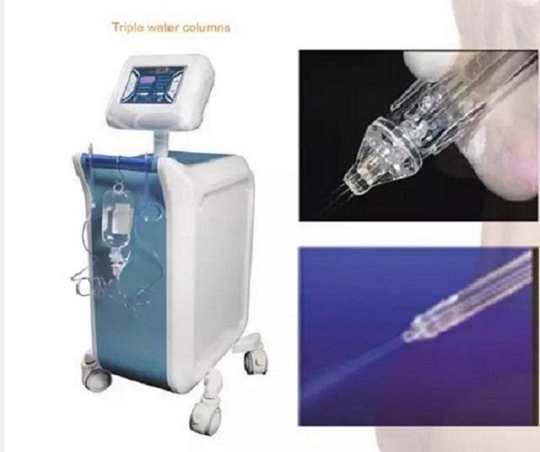 

oxygen jet peel oxygen injection spray water oxygen facial machine whitening repair rejuvenation moisturizing skin care machine, Black;white