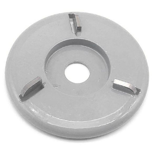 

90mm diameter 22mm bore silver rotary planer power wood carving disc angle grind