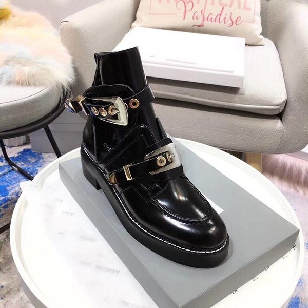 

hollow out locomotive boots ladies cowhide trim pearl martin boots woman summer english wind boot lacquer heels, Black