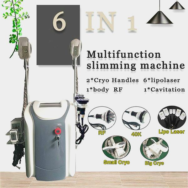 

new arrival cryolipolysis cavitation+rf+facial rf+40k+lipo laser machine fat ing machine cryo therapy weight loss machine ce/eu